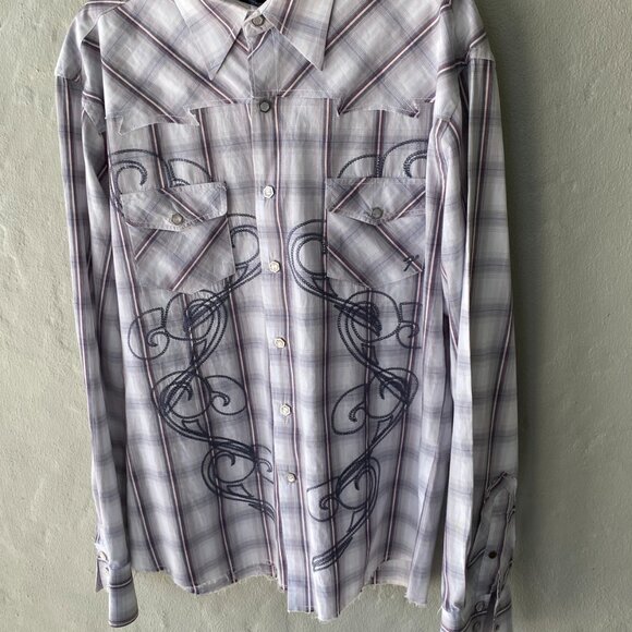 FENDER MEN'S WESTERN STYLE DRESS SHIRT - Picture 3 of 8